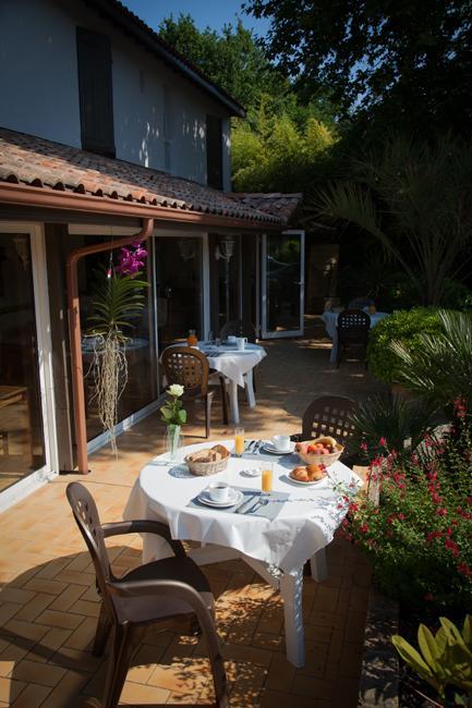 Hotel La Ferme D'En Chon Biscarrosse Dış mekan fotoğraf