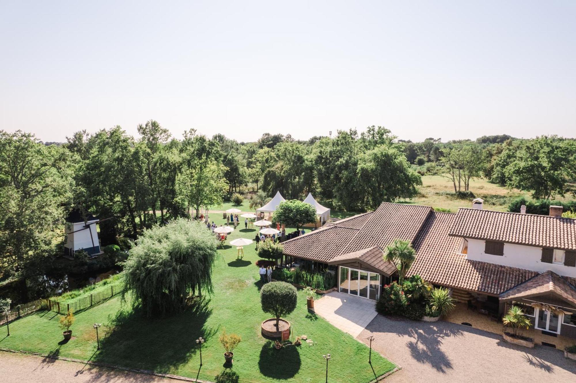 Hotel La Ferme D'En Chon Biscarrosse Dış mekan fotoğraf