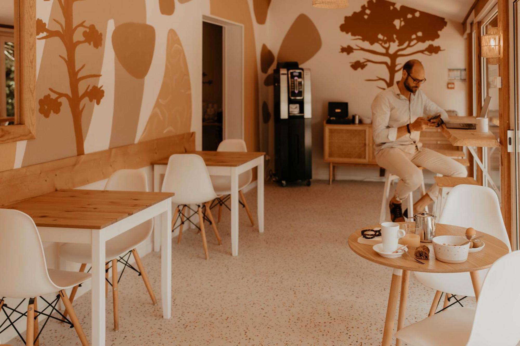 Hotel La Ferme D'En Chon Biscarrosse Dış mekan fotoğraf