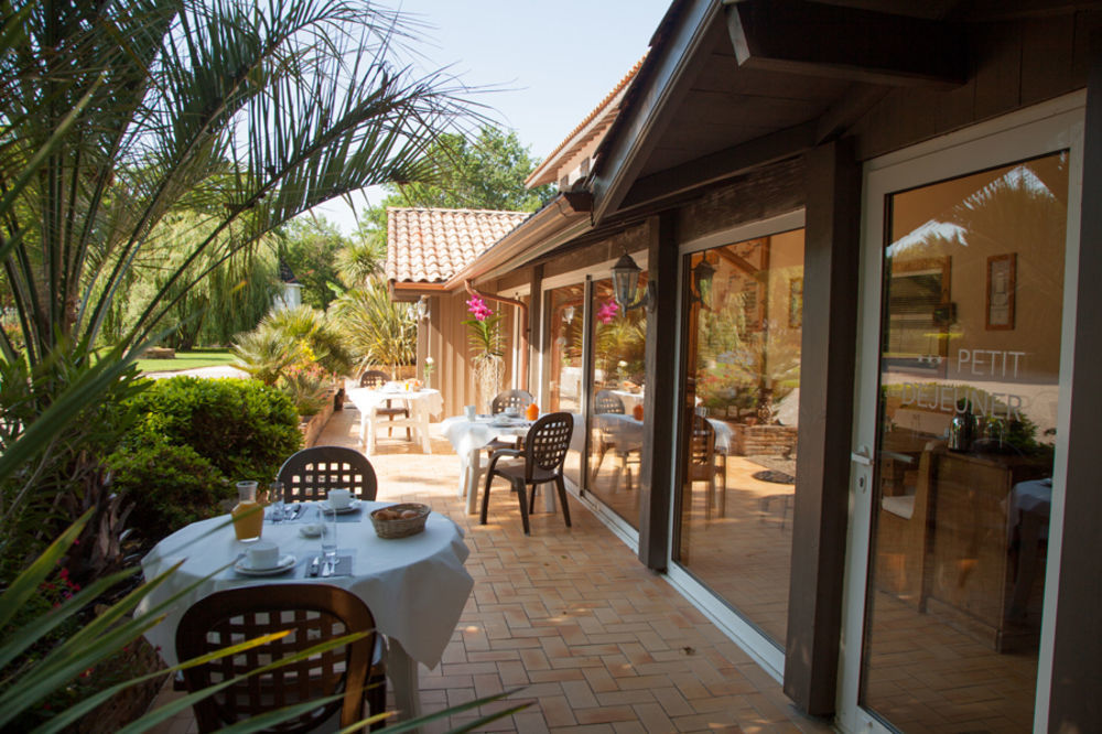 Hotel La Ferme D'En Chon Biscarrosse Dış mekan fotoğraf